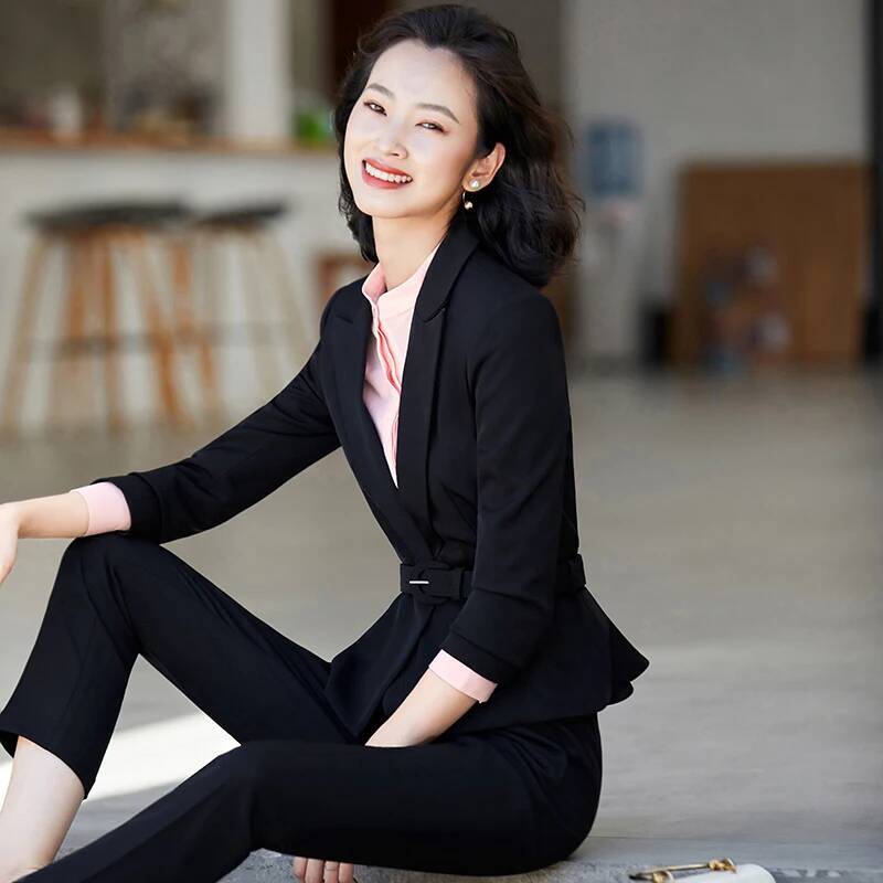 Women Formal Wear Interview - Formal Women Business Blazers Female Skirt