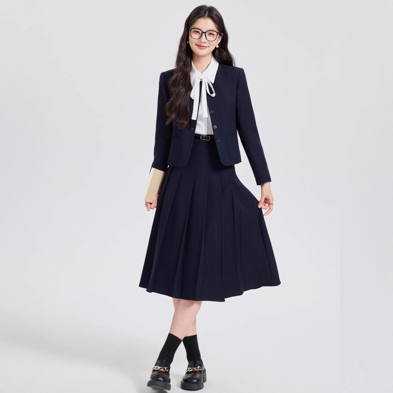 Gray Short Suit Set for Women  - огляд і ціна Women Formal Wear Interview