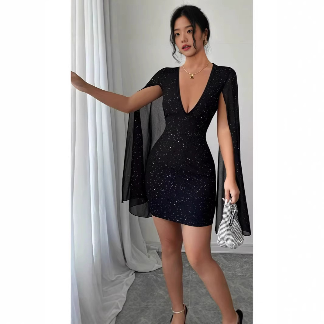 V Neck Bodycon Midi Dress Eleg - огляд і ціна Formal Wear Women Us