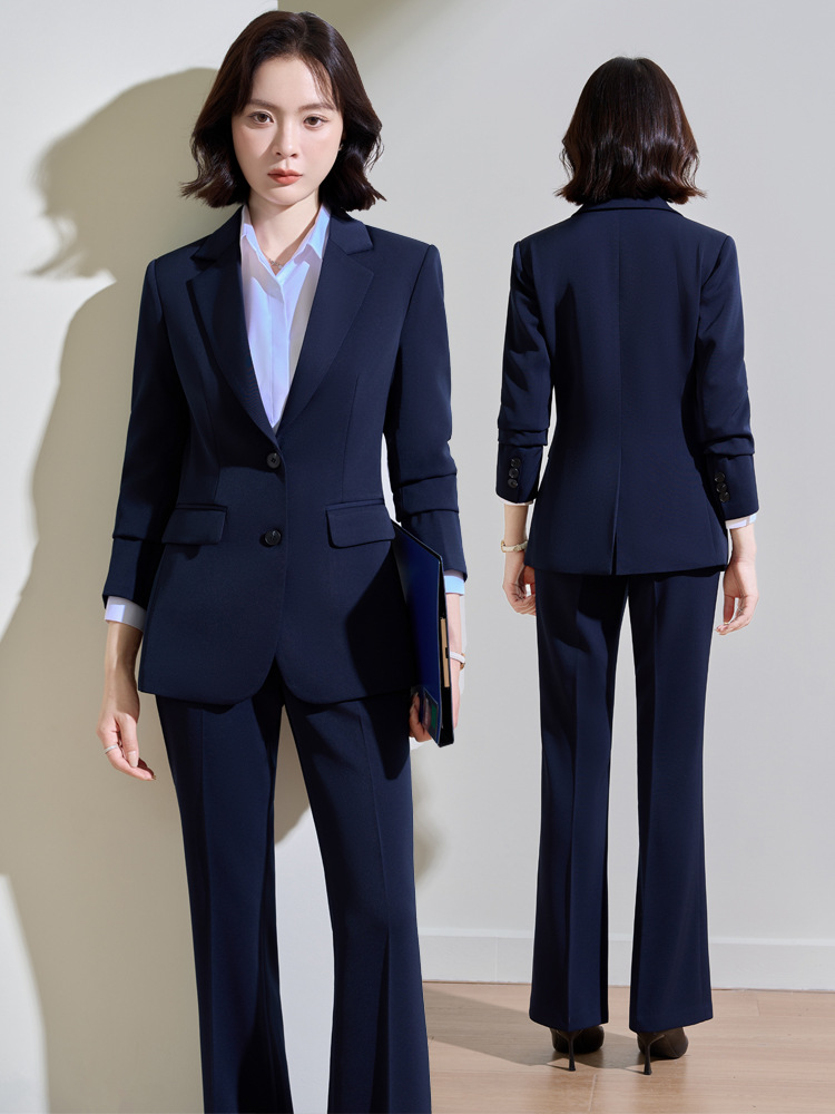 Navy blue professional suit fo - огляд і ціна Women Formal Wear Interview