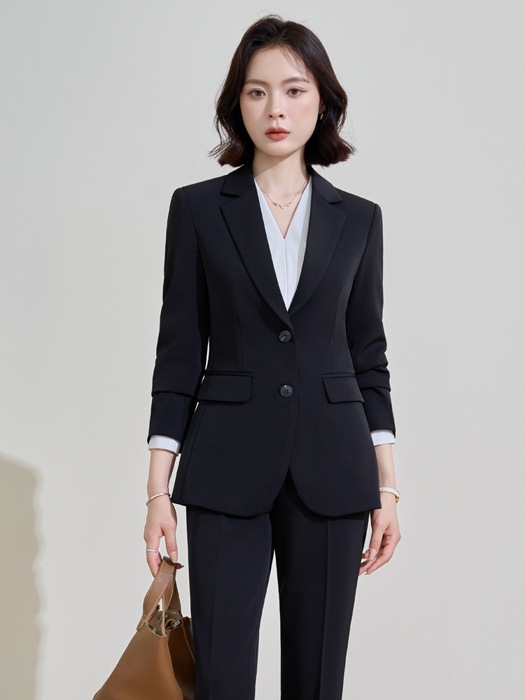 Navy blue professional suit fo - огляд і ціна Women Formal Wear Interview