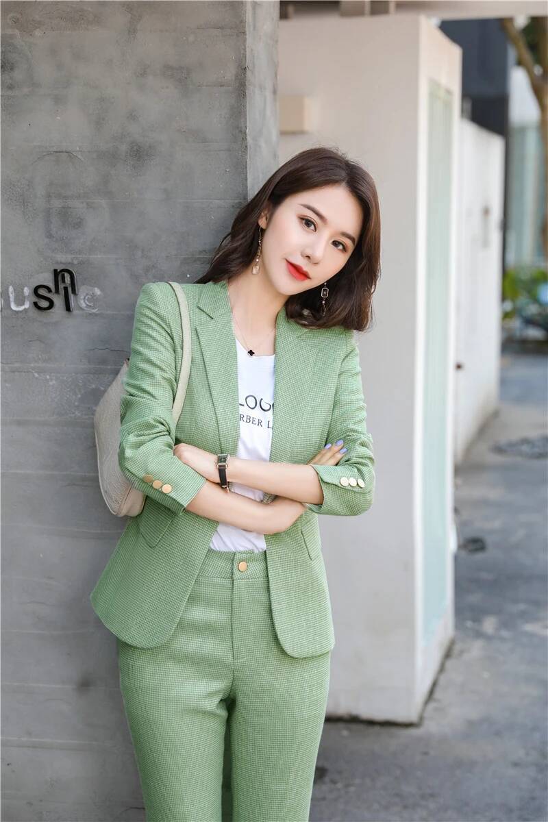 Novelty Green Uniform Designs  - огляд і ціна Women Formal Wear Interview