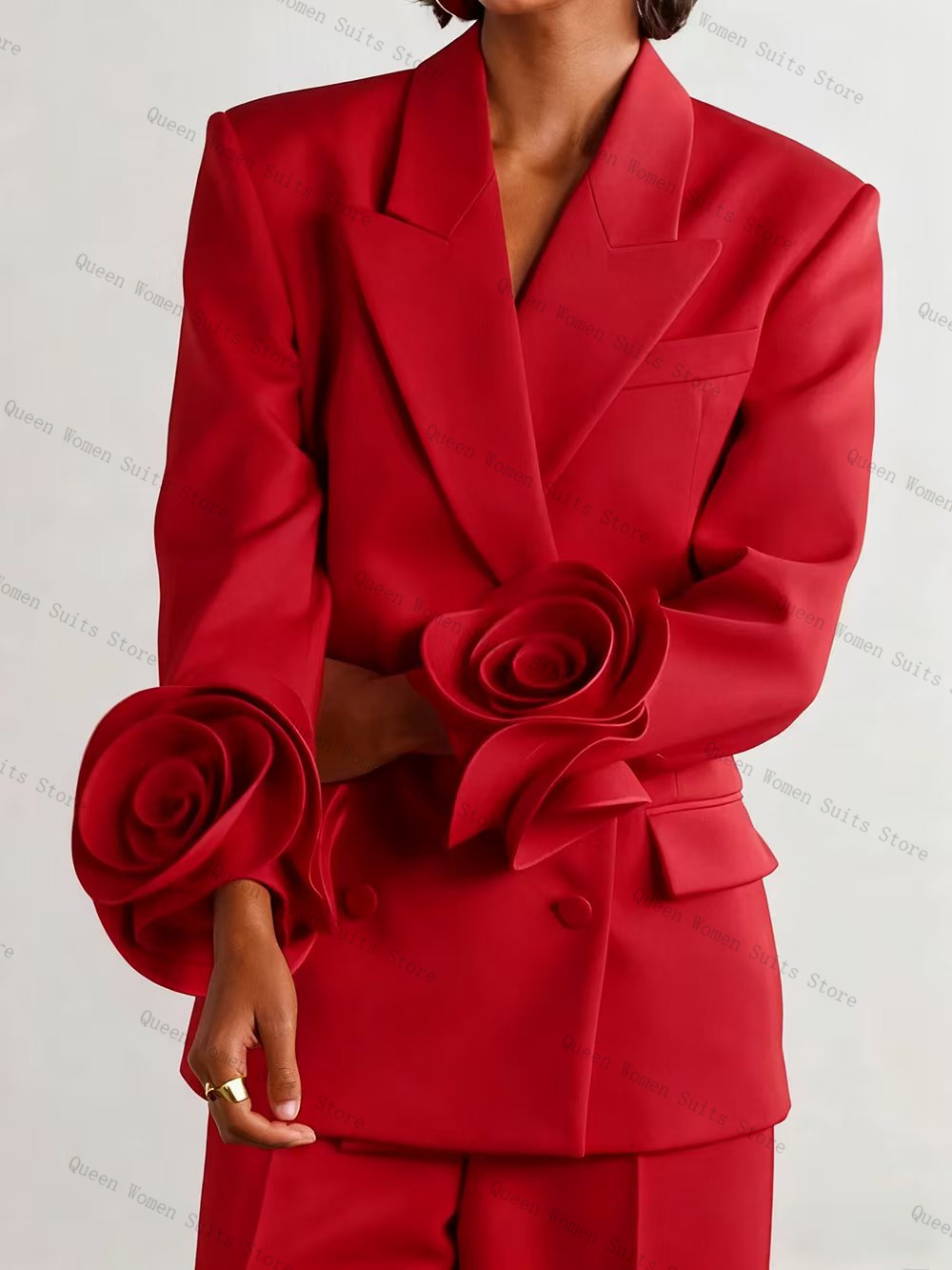 Luxury Red Women Suit Set 2 Pc - огляд і ціна Women'S Formal Wear For A Wedding Guest