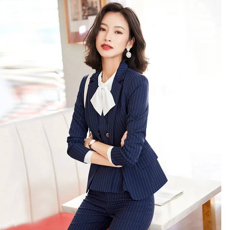 Fashion Striped Formal Busines - огляд і ціна Women Formal Wear Interview