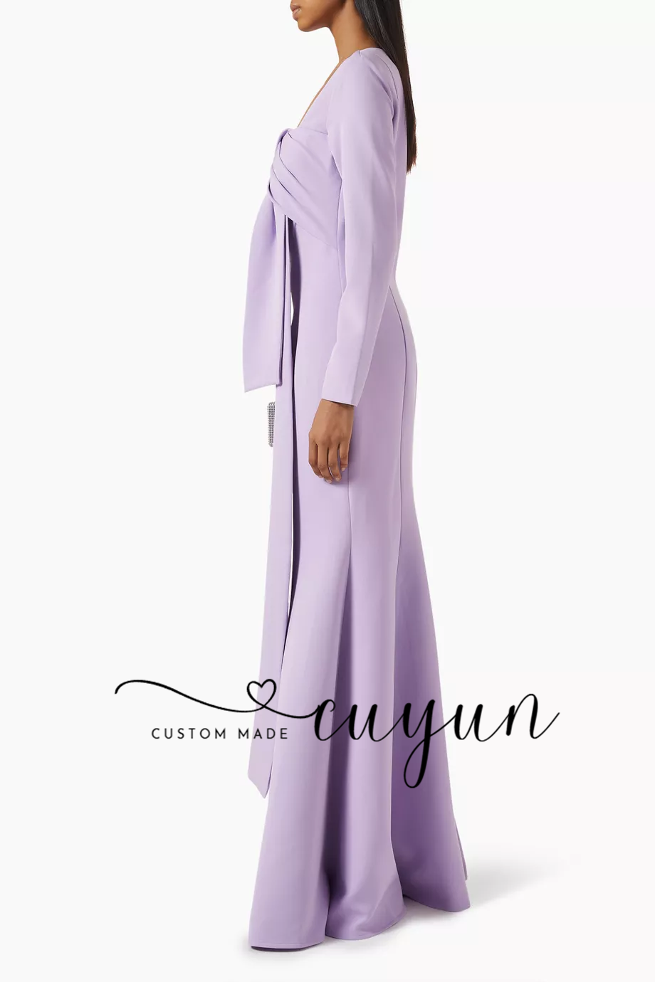 CUYUN Customized Lavender Wome - огляд і ціна Women'S Formal Dinner Wear