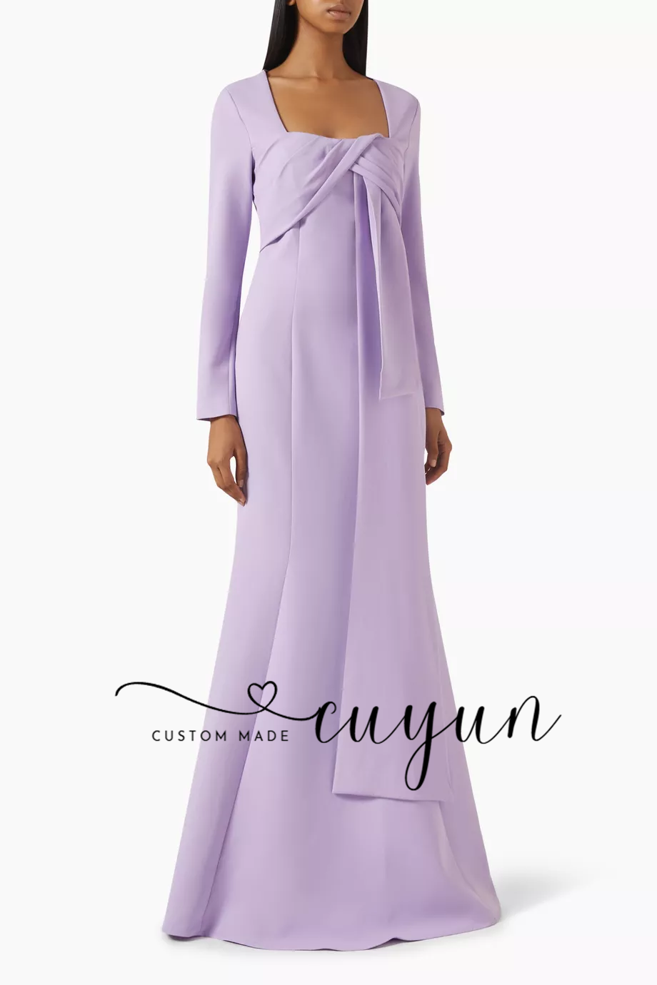 CUYUN Customized Lavender Wome - огляд і ціна Women'S Formal Dinner Wear