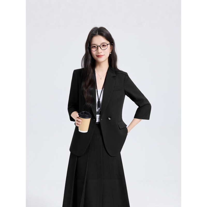 Navy Blue Women's Suit Set for - огляд і ціна Women Formal Wear Interview