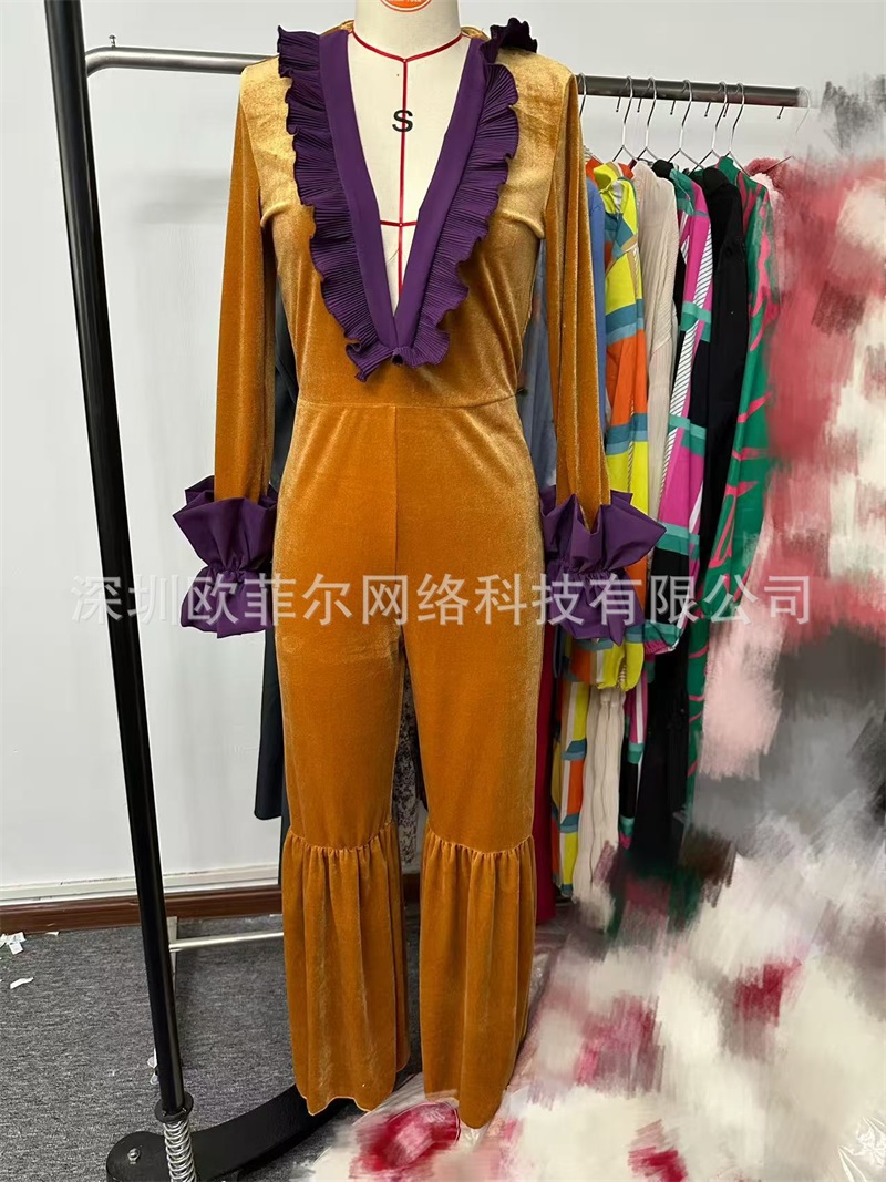 Yellow Purple Velvet Women Jum - огляд і ціна Women'S Formal Wear For A Wedding Guest