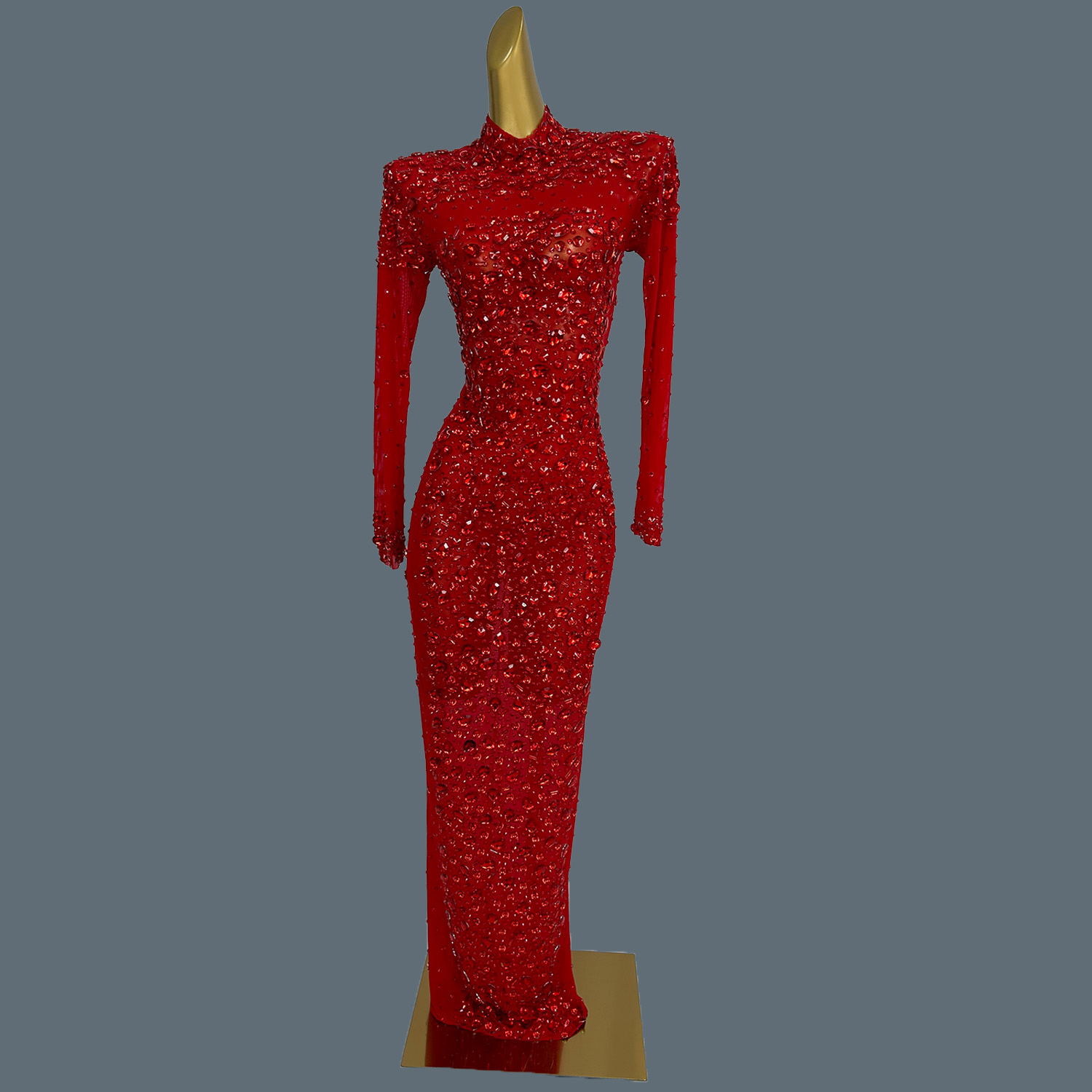 Sexy Sheer Mesh Formal Prom Lo - огляд і ціна Women'S Formal Dinner Wear